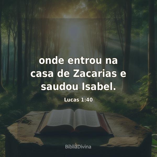 Lucas 1:40