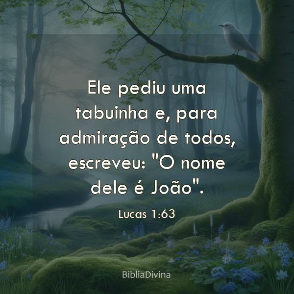 Lucas 1:63