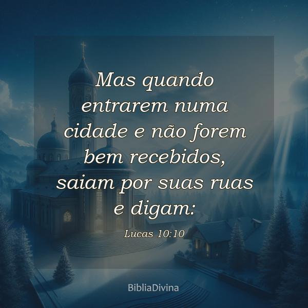 Lucas 10:10