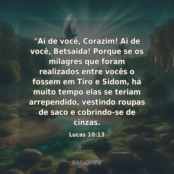 Lucas 10:13