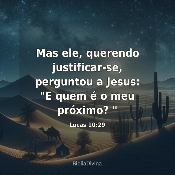 Lucas 10:29