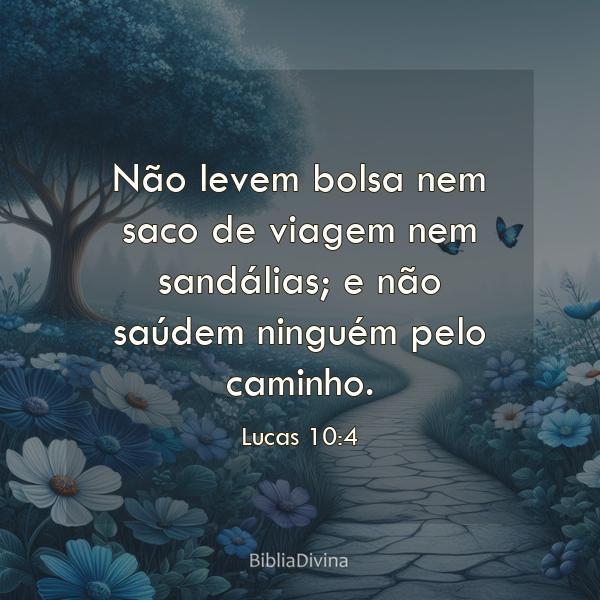 Lucas 10:4