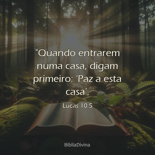 Lucas 10:5