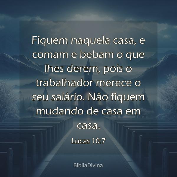 Lucas 10:7