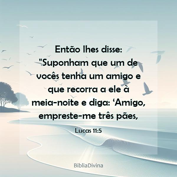 Lucas 11:5