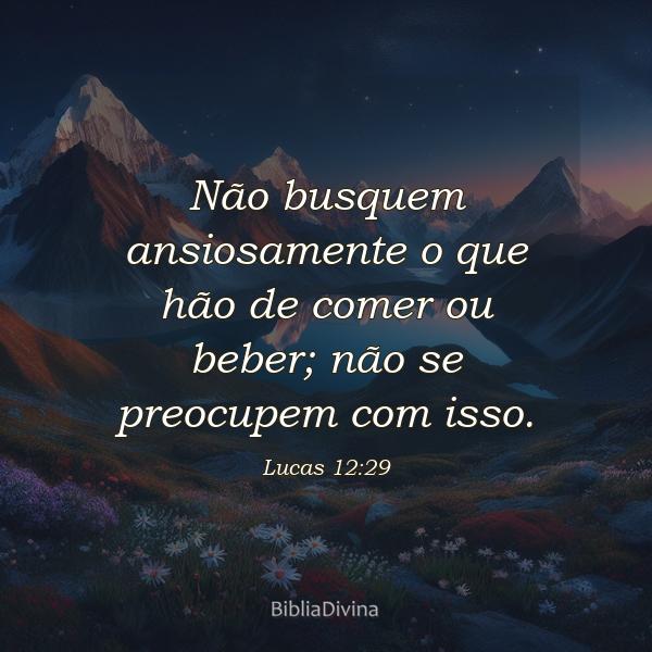 Lucas 12:29