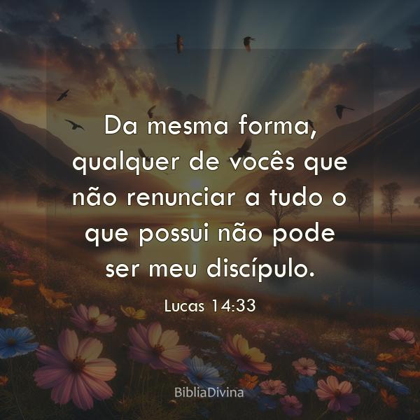 Lucas 14:33