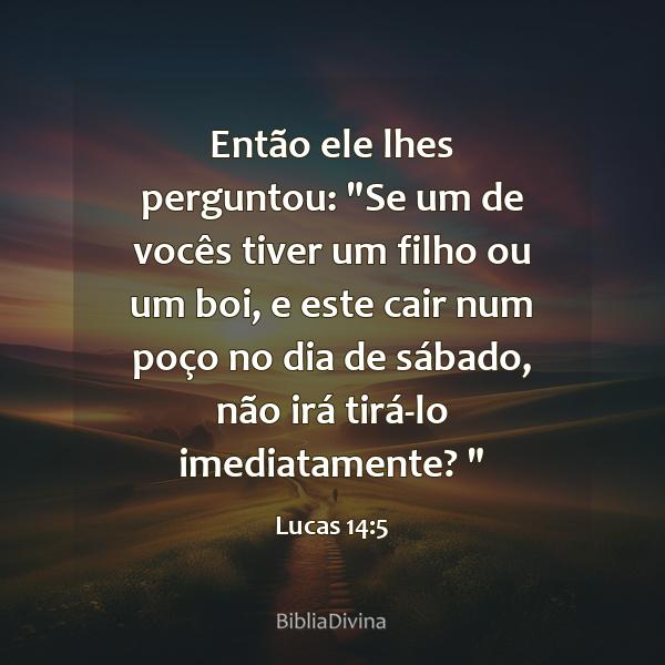 Lucas 14:5