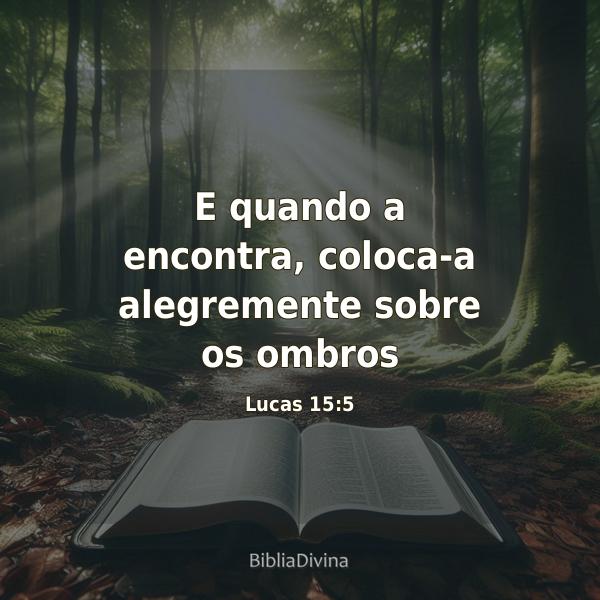 Lucas 15:5