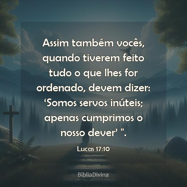 Lucas 17:10