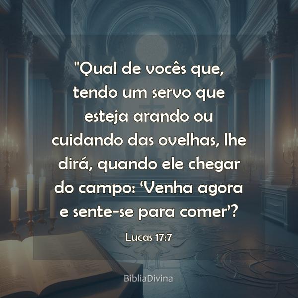 Lucas 17:7