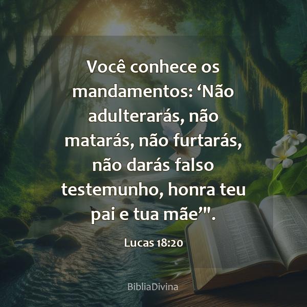 Lucas 18:20