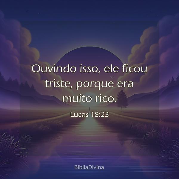 Lucas 18:23