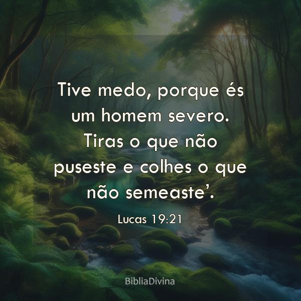 Lucas 19:21