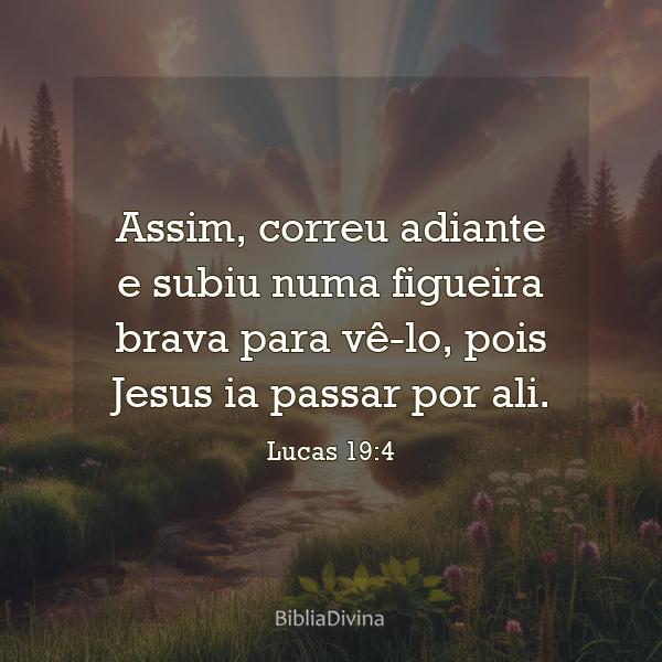 Lucas 19:4