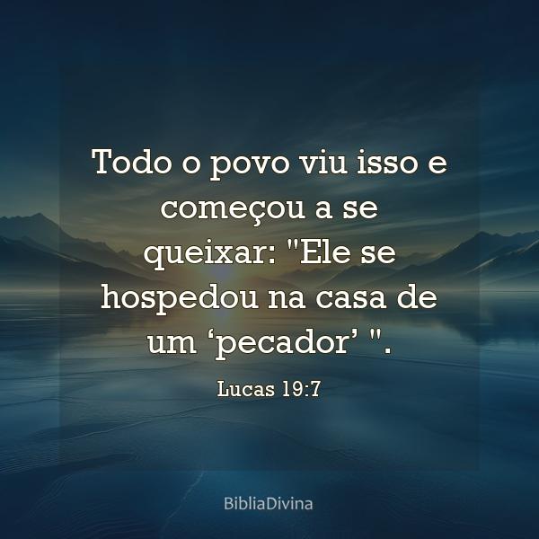 Lucas 19:7