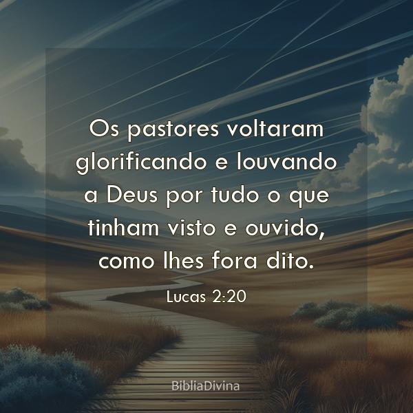 Lucas 2:20