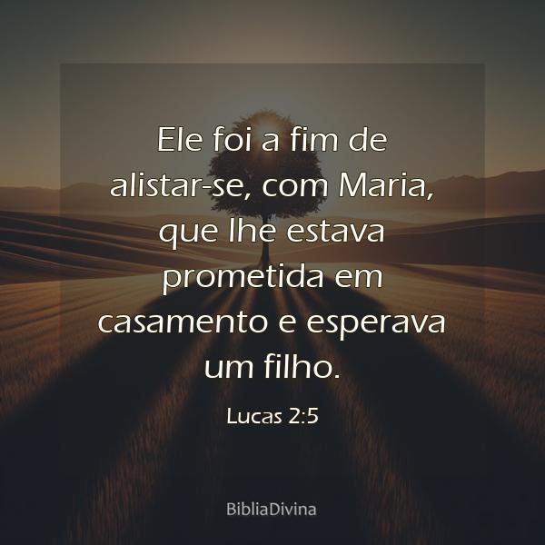 Lucas 2:5