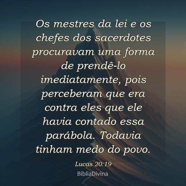 Lucas 20:19