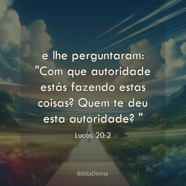 Lucas 20:2