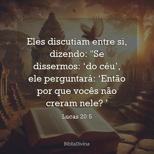 Lucas 20:5