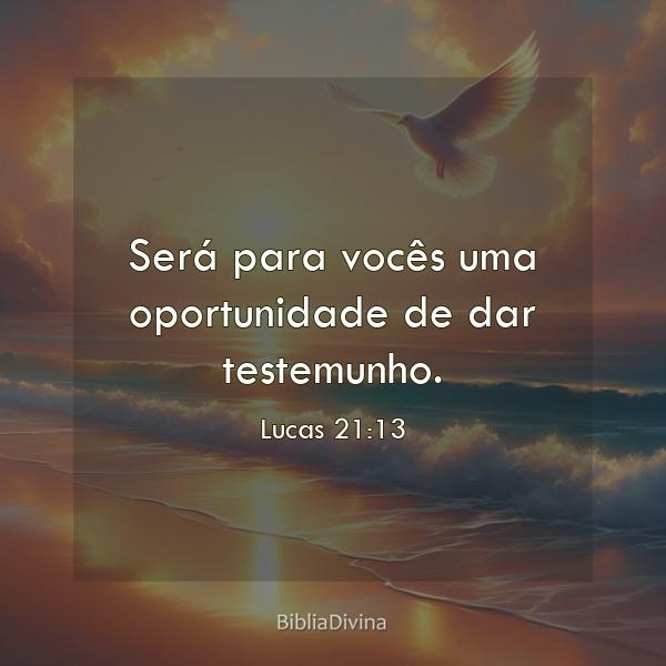 Lucas 21:13