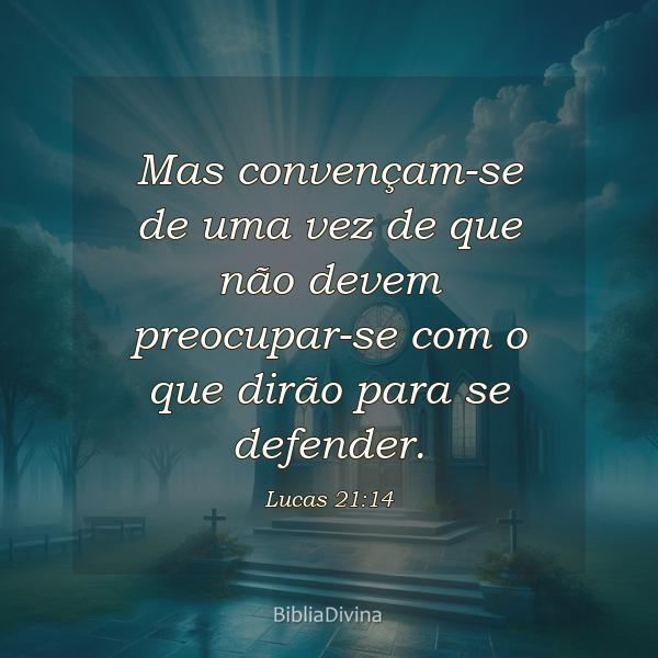 Lucas 21:14