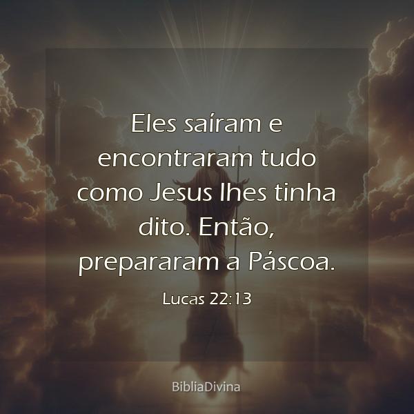 Lucas 22:13