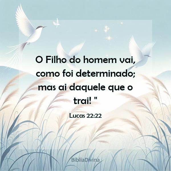 Lucas 22:22