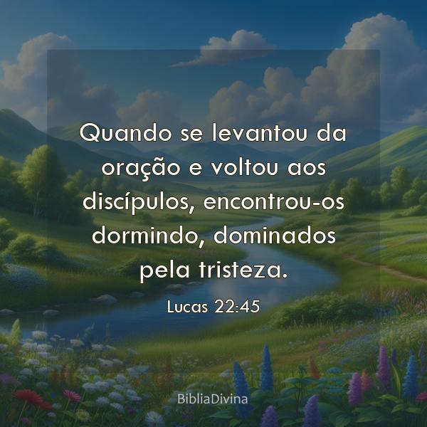 Lucas 22:45