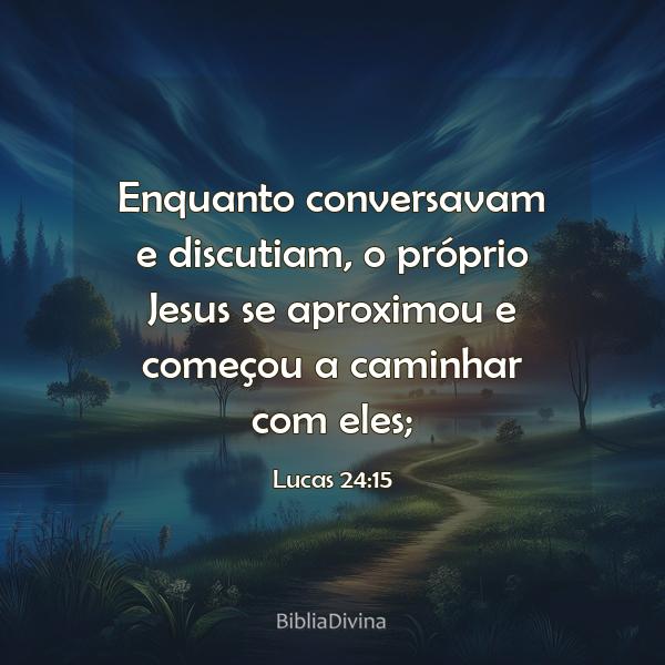 Lucas 24:15