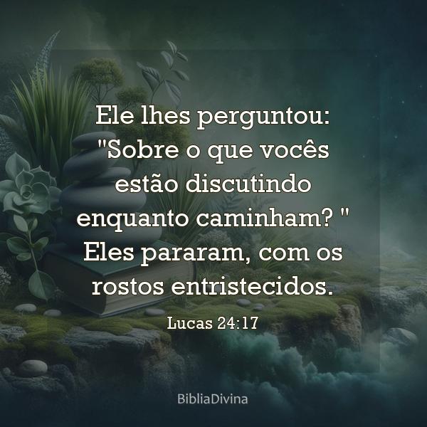 Lucas 24:17