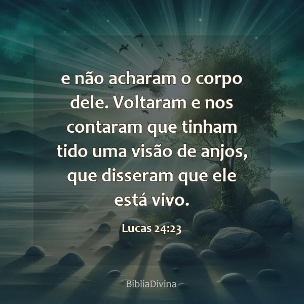 Lucas 24:23