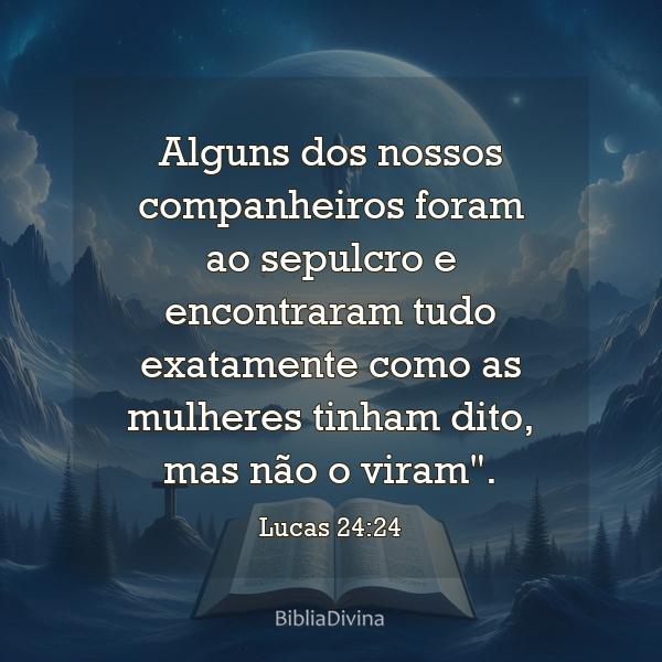 Lucas 24:24