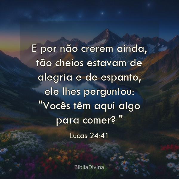 Lucas 24:41