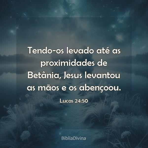 Lucas 24:50