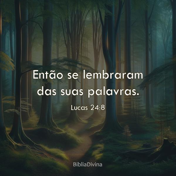 Lucas 24:8