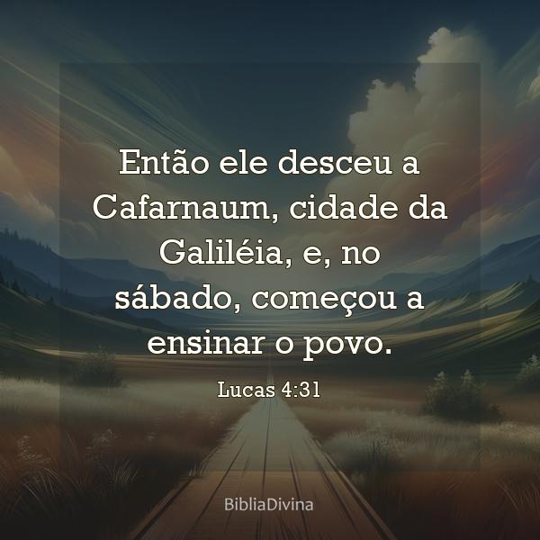 Lucas 4:31