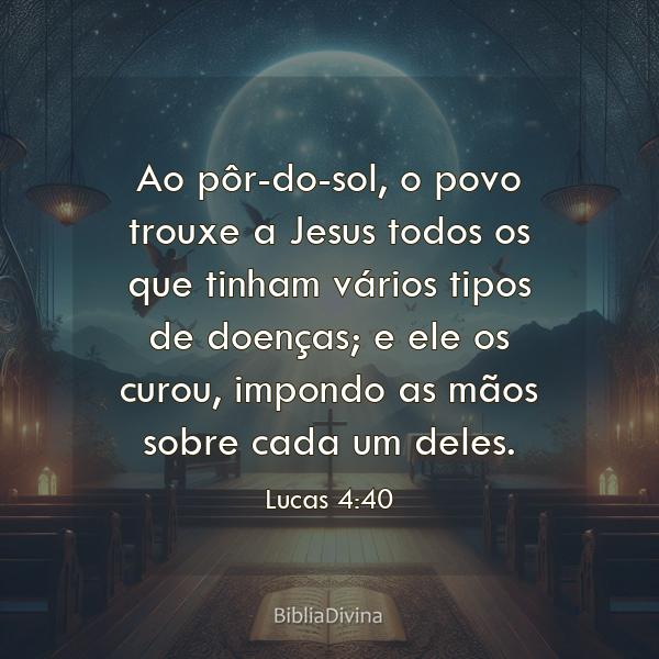 Lucas 4:40