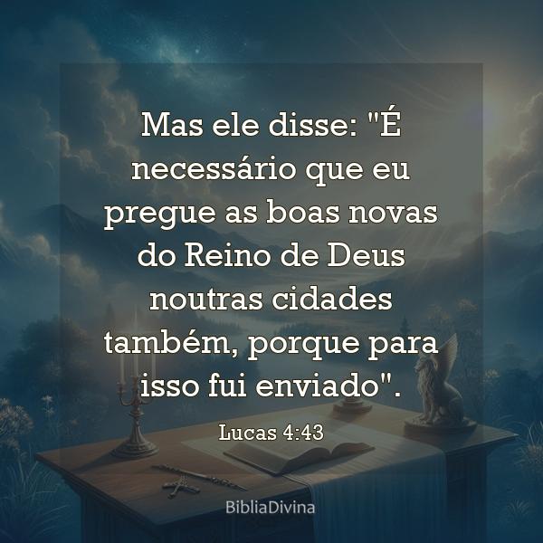 Lucas 4:43