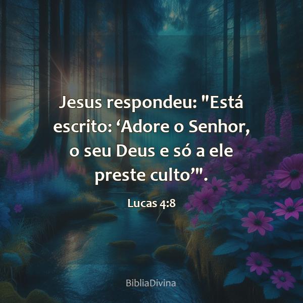 Lucas 4:8