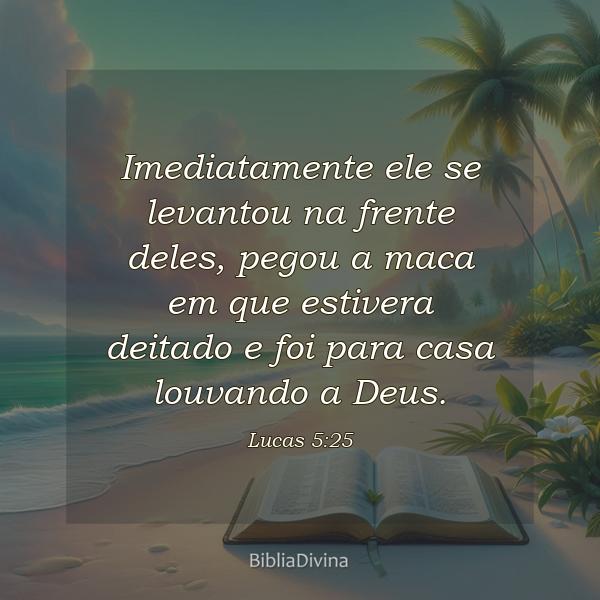 Lucas 5:25