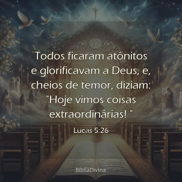 Lucas 5:26