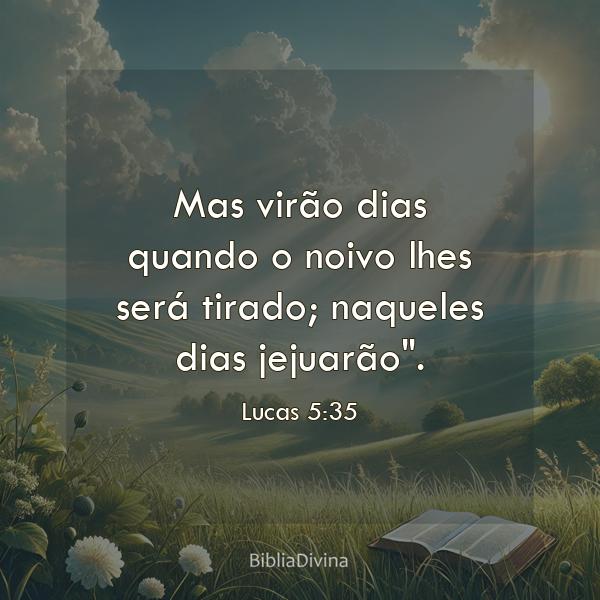 Lucas 5:35