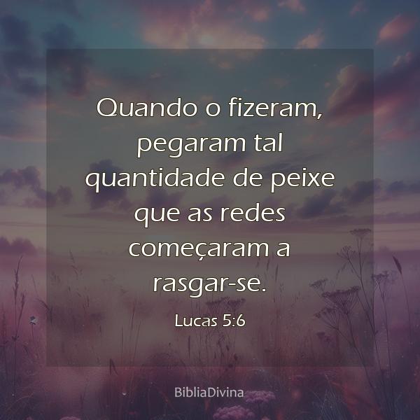 Lucas 5:6