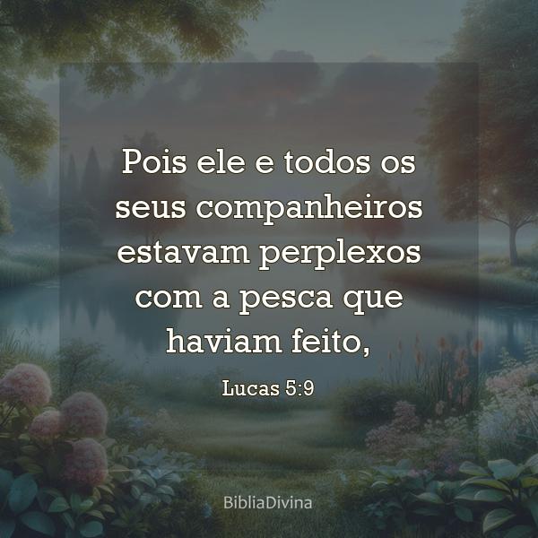 Lucas 5:9