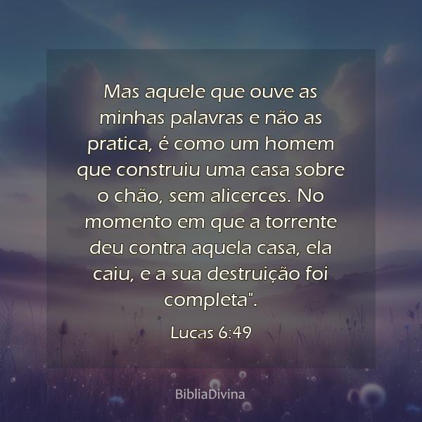 Lucas 6:49