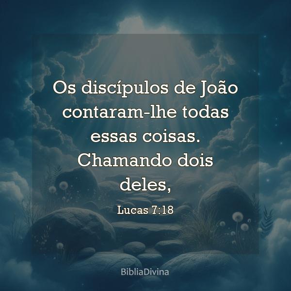 Lucas 7:18