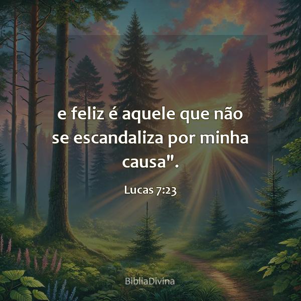 Lucas 7:23