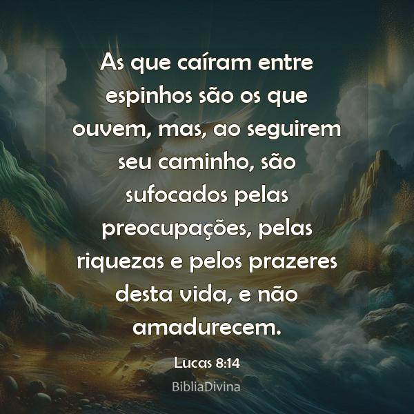 Lucas 8:14